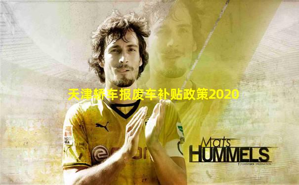 天津轿车报废车补贴政策2020