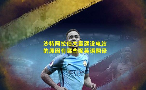 沙特阿拉伯大量建设电站的原因有哪些呢英语翻译