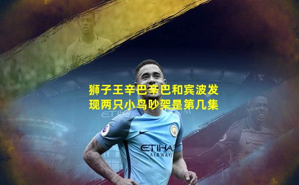 狮子王辛巴辛巴和宾波发现两只小鸟吵架是第几集
