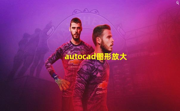 autocad图形放大