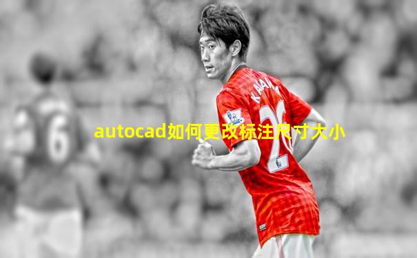 autocad如何更改标注尺寸大小