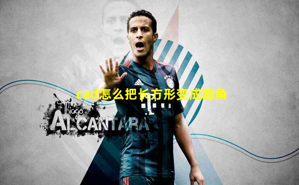 cad怎么把长方形变成圆角