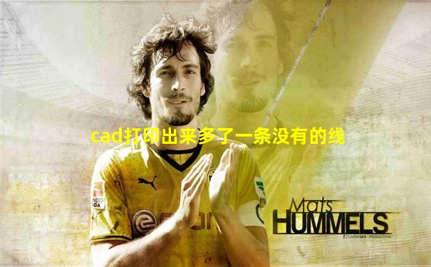 cad打印出来多了一条没有的线