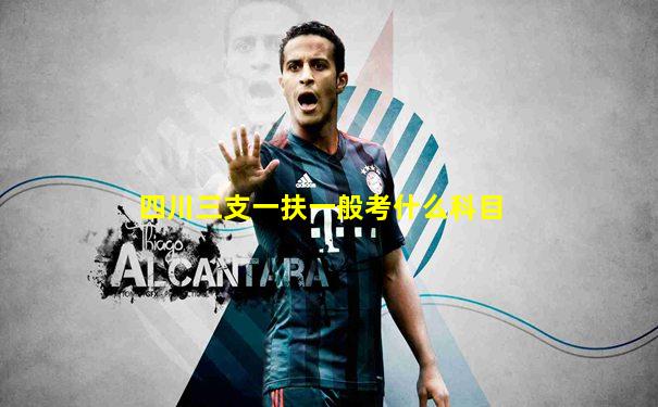 四川三支一扶一般考什么科目