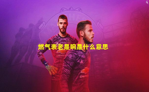 燃气表老是响是什么意思